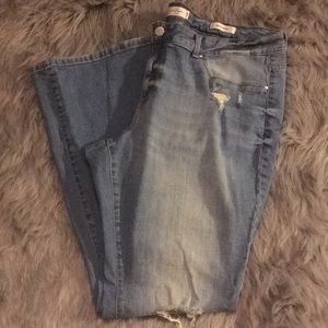 Plus size jeans